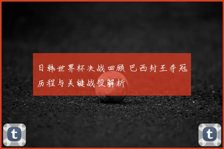 日韩世界杯决战回顾 巴西封王夺冠历程与关键战役解析
