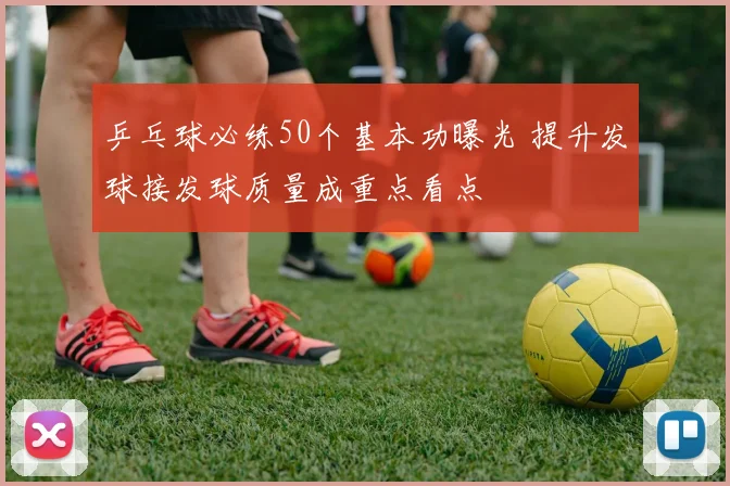 乒乓球必练50个基本功曝光 提升发球接发球质量成重点看点